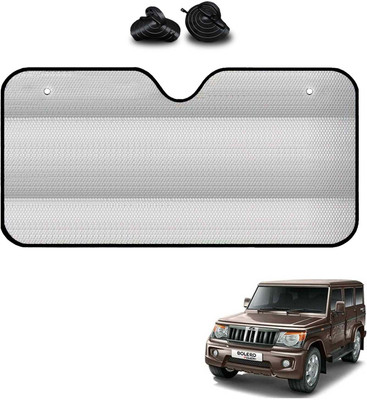 COSMOGEAR Windshield, Dashboard, Rear Window Sun Shade For Mahindra Bolero(Silver)