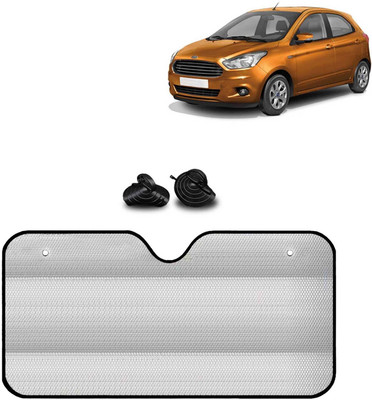Kingsway Windshield, Dashboard, Rear Window Sun Shade For Ford Figo(Silver)