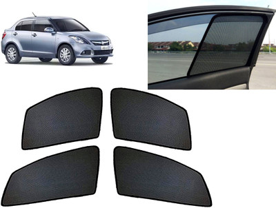 AUTO PEARL Side Window Sun Shade For Maruti Suzuki New Dzire(Black)