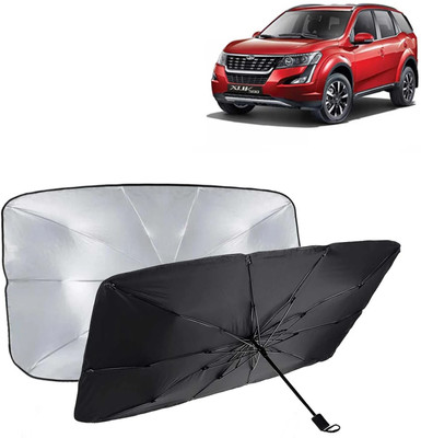 Kingsway Dashboard, Windshield Sun Shade For Mahindra XUV 500(Black, Silver)