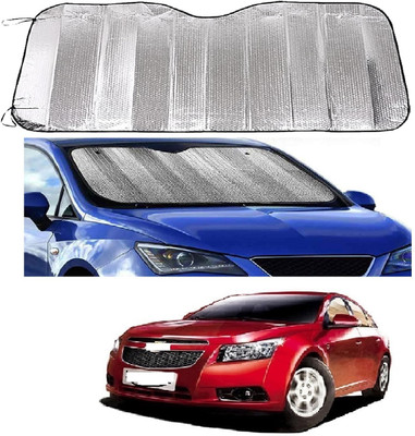 ROSHNEER ENTERPRISES Windshield Sun Shade For Chevrolet Cruze(Silver)