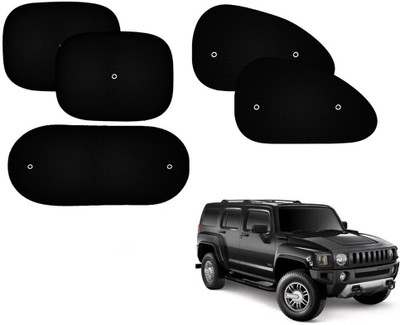 Automotive Prist Side Window Sun Shade For Universal For Car Hummer H3(Black)