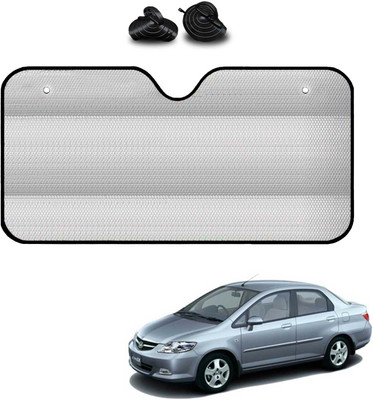 COSMOGEAR Windshield, Dashboard, Rear Window Sun Shade For Honda City(Silver)