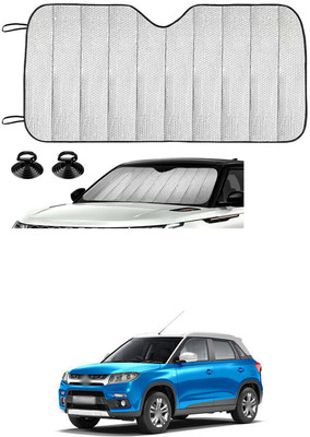 GONAMA Rear Window Sun Shade For Maruti Suzuki Vitara Brezza(Silver)