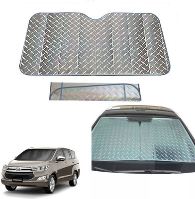 AUTO PEARL Dashboard, Windshield Sun Shade For Toyota Innova(Grey)