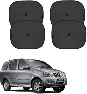 SPREADX Side Window, Rear Window Sun Shade For Mahindra Xylo(Black)