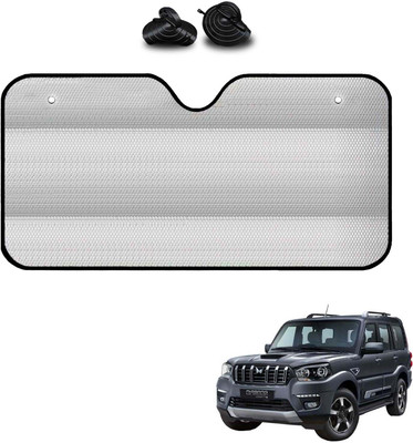 COSMOGEAR Windshield, Dashboard, Rear Window Sun Shade For Mahindra Scorpio Classic(Silver)