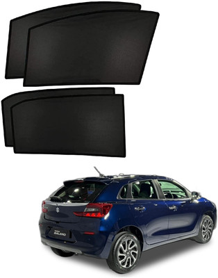 KOZDIKO Side Window Sun Shade For Maruti Suzuki Baleno(Black)