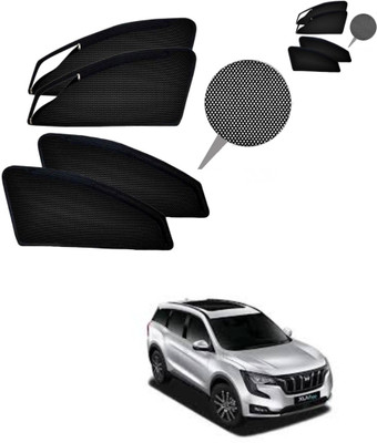 RAKRISH Rear Window, Side Window Sun Shade For Mahindra XUV 700(Black)