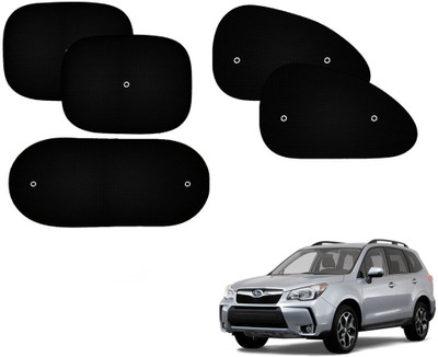 Automotive Prist Side Window Sun Shade For Subaru Forester(Black)