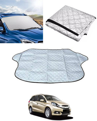 RKPSP Windshield Sun Shade For Honda Mobilio(Silver)
