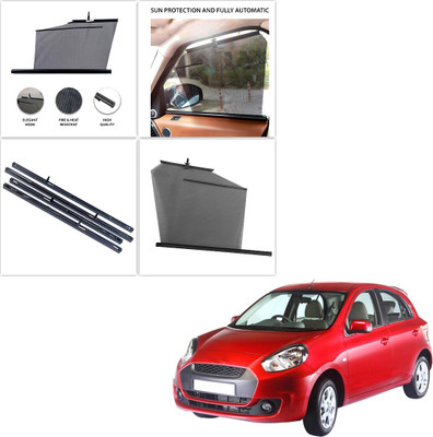 SS FOR YOUR SMART NEEDS Side Window Sun Shade For Renault Pulse(Black)