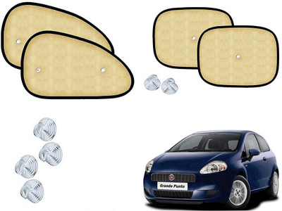 Shop Buy Side Window Sun Shade For Fiat Grand Punto(Beige)