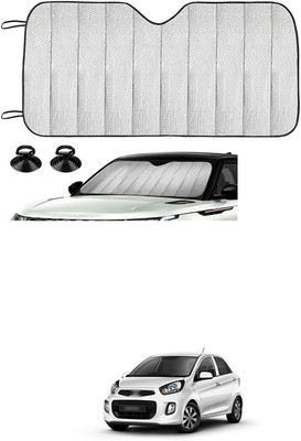 GONAMA Sun Roof Sun Shade For Hyundai Universal For Car(Silver)