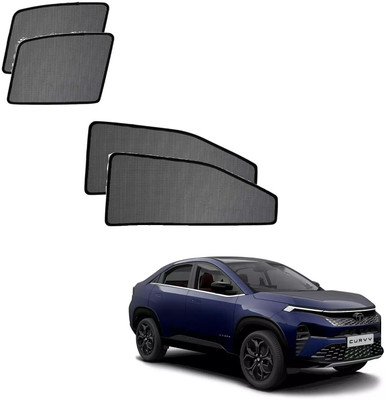 KOZDIKO Side Window Sun Shade For Tata(Black)
