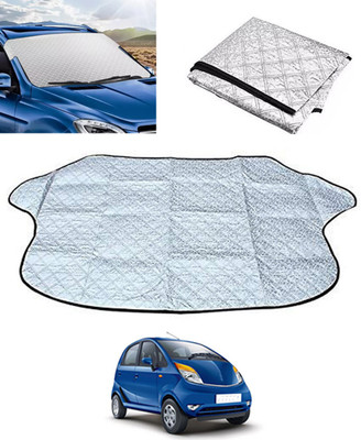 monolive Windshield Sun Shade For Tata Nano(Silver)