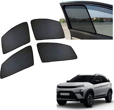 PEEPS STORE Side Window Sun Shade For Tata Nexon(Black)