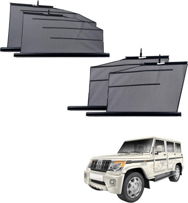 SS Zeeber Side Window Sun Shade For Mahindra Bolero(Black)