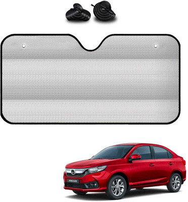 COSMOGEAR Windshield, Dashboard, Rear Window Sun Shade For Honda Amaze(Silver)