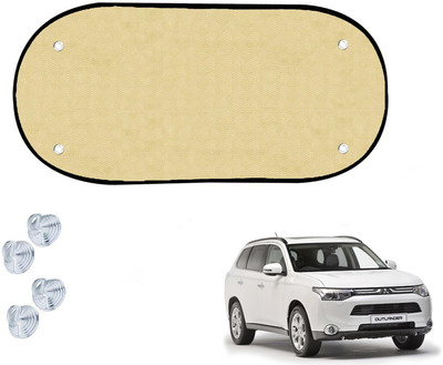 Automotive Prist Side Window Sun Shade For Mitsubishi Outlander(Beige)