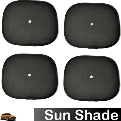 Rhtdm Side Window Sun Shade For Mini Cooper, Universal For Car(Black)