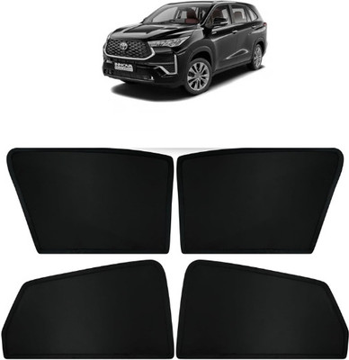RAKRISH Rear Window, Side Window Sun Shade For Toyota Innova Hycross(Black)