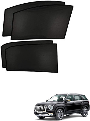 KOZDIKO Side Window Sun Shade For Hyundai Alcazar(Black)