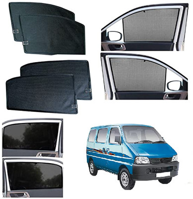 INSURE AUTOMOTIVE Side Window Sun Shade For Maruti Suzuki Eeco(Black)