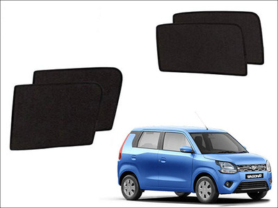 Auto Kite Side Window Sun Shade For Maruti Suzuki WagonR(Black)