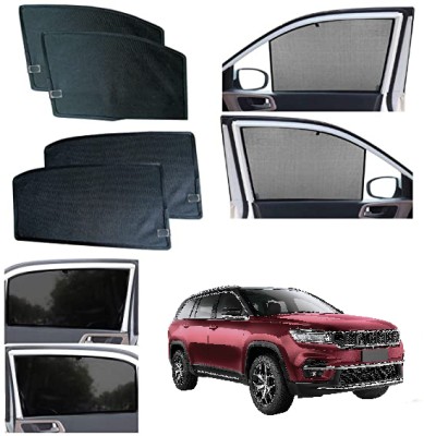 INSURE AUTOMOTIVE Side Window Sun Shade For Honda Jazz(Black)