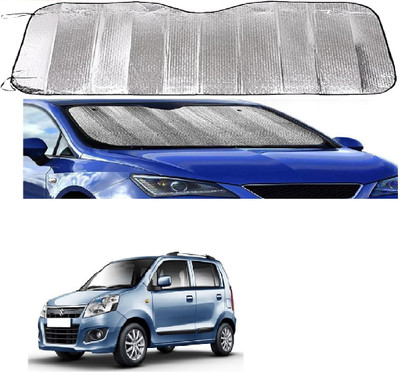 ROSHNEER ENTERPRISES Windshield Sun Shade For Maruti Suzuki WagonR(Silver)