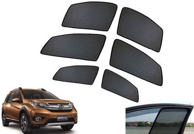 AUTO PEARL Side Window Sun Shade For Honda BRV(Black)
