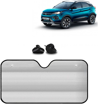 Kingsway Windshield, Dashboard Sun Shade For Tata Nexon EV(Silver)