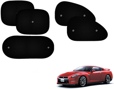 Automotive Prist Side Window Sun Shade For Nissan GTRNew(Black)