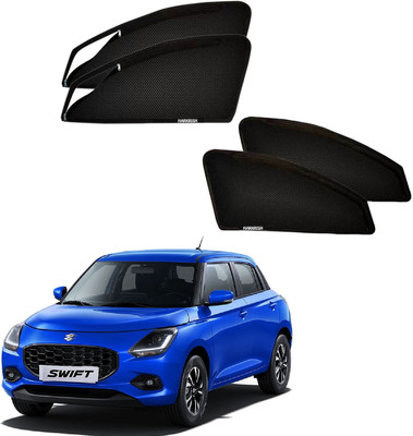 HARKRISH Side Window Sun Shade For Maruti Suzuki New Swift(Black)