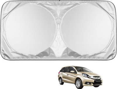 MOCKHE Windshield Sun Shade For Honda Mobilio(White)
