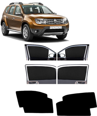 DreamRow Side Window Sun Shade For Renault Duster(Black)