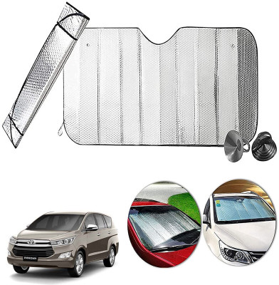 AUTO PEARL Dashboard, Windshield Sun Shade For Toyota Innova(Silver)