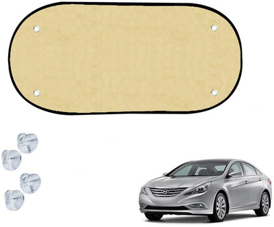 Automotive Prist Side Window Sun Shade For Hyundai Sonata(Beige)