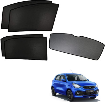 KOZDIKO Side Window, Rear Window Sun Shade For Maruti Suzuki Celerio(Black)