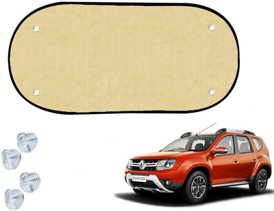 Automotive Prist Side Window Sun Shade For Renault Duster(Beige)