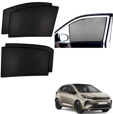 PEEPS STORE Side Window Sun Shade For Tata Altroz(Black)