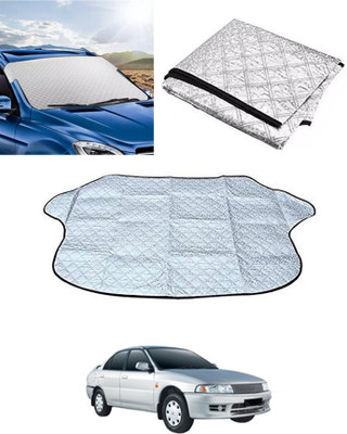 MATIES Windshield Sun Shade For Mitsubishi Lancer(Silver)