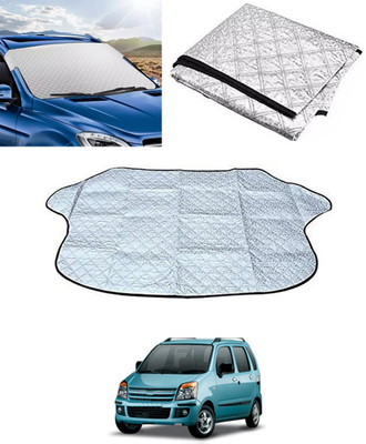 RKPSP Windshield Sun Shade For Maruti Suzuki WagonR(Silver)