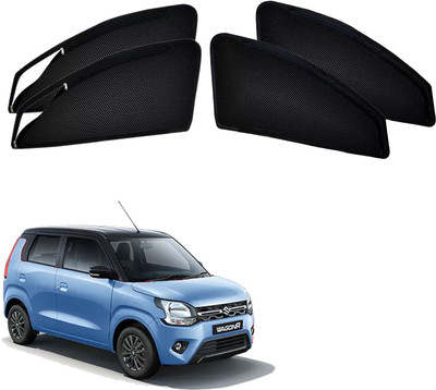 HARKRISH Side Window Sun Shade For Maruti Suzuki Wagon R(Black)