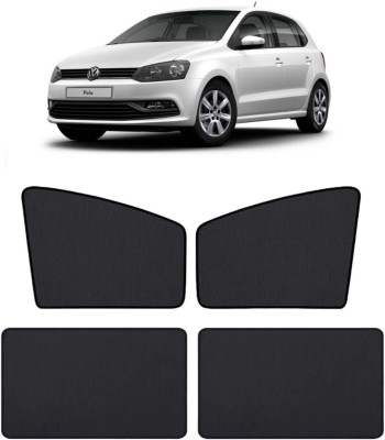 SHANKARAI Rear Window, Side Window Sun Shade For Volkswagen Polo(Black)