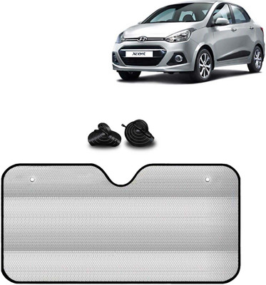 Kingsway Windshield, Dashboard, Rear Window Sun Shade For Hyundai Xcent(Silver)