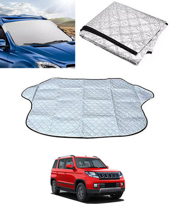 RKPSP Windshield Sun Shade For Mahindra TUV 300(Silver)