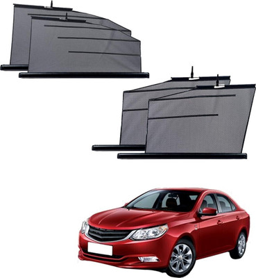 SS Zeeber Side Window Sun Shade For Chevrolet Optra(Black)