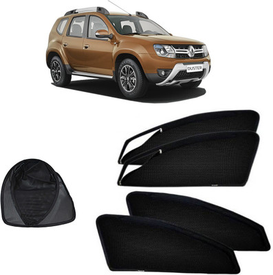 Magnetic Rear Window Sun Shade For Renault Duster(Black)